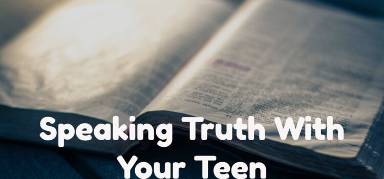 Five Books For Speaking Truth with Your Teen